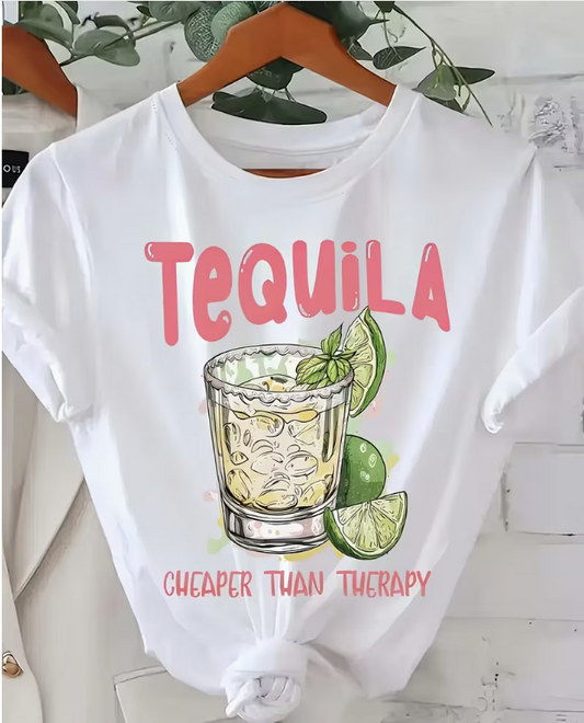 CAMISETA DAMA BLANCA TEQUILA