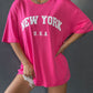 CAMISETAS TIPO AMERICANO- NEW YORK