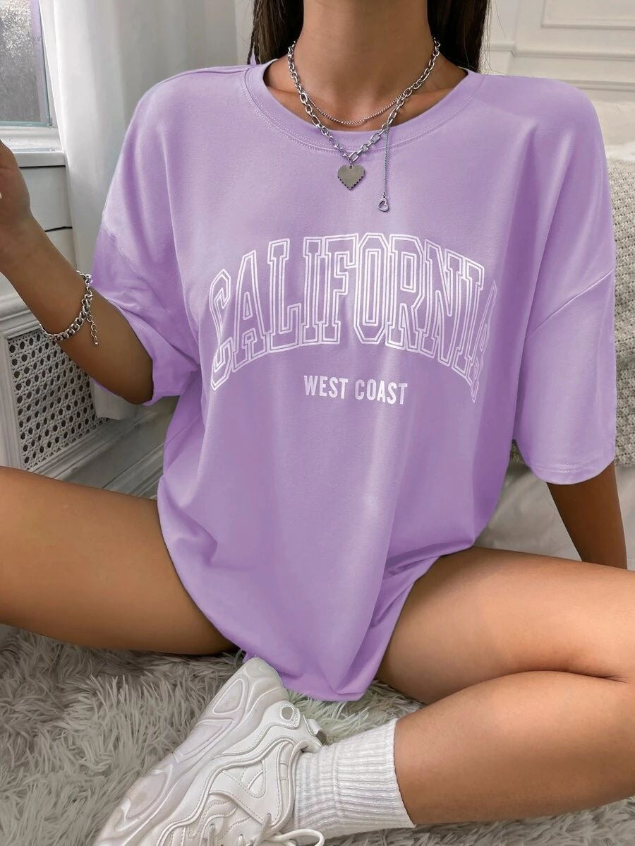CAMISETAS TIPO AMERICANO- CALIFORNIA