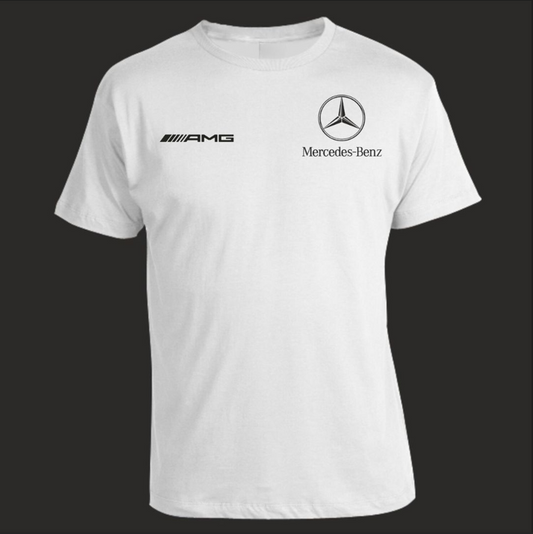 CAMISETA BENZ BLANCA