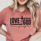 CAMISETA MUJER  LOVE GOD 2007