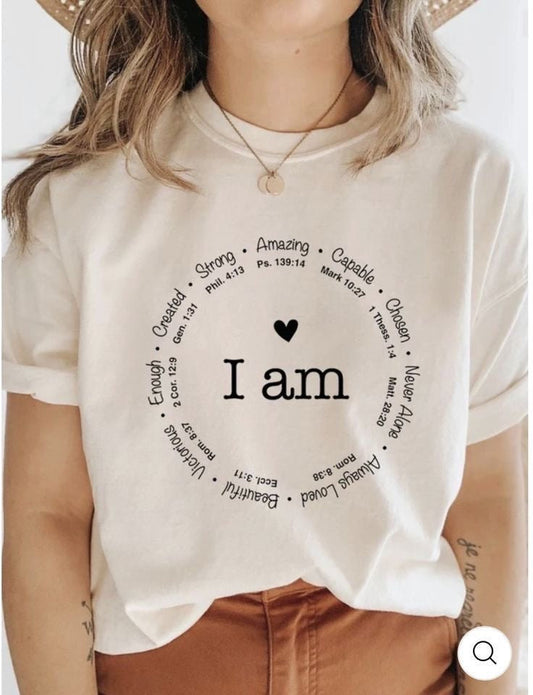 CAMISETA MUJER I AM 2009