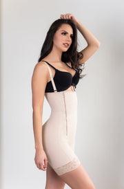STRAPLESS CREMALLERA AL COSTADO / Ref: 1222