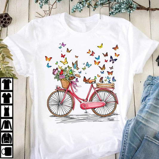 CAMISETA BICI MARIPOSA