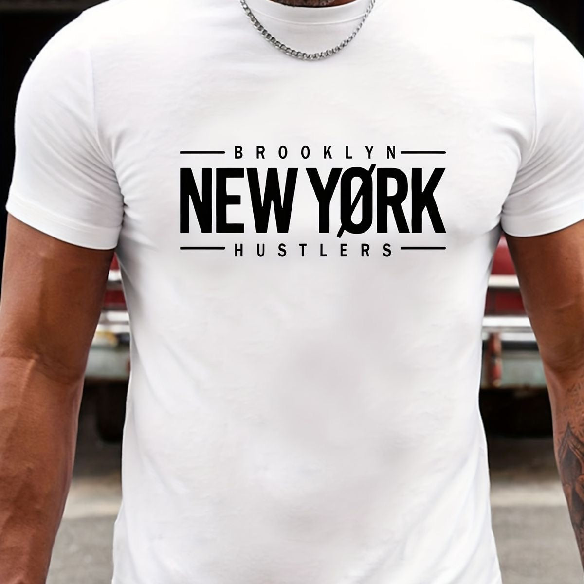 CAMISETA NEW YORK BLANCO 112