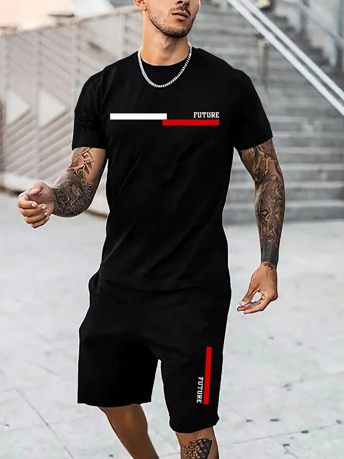 CAMISETA FUTURE NEGRO-104